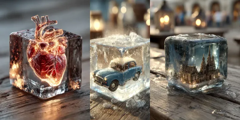 Lost Objects In Ice generated by undefined