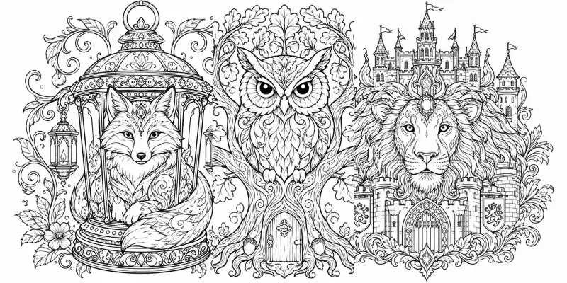 Fusion Coloring Books generated by undefined