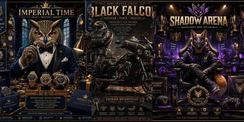 Luxury Posters generated by undefined