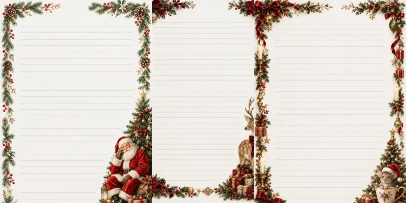 Christmas Letter Paper Creators