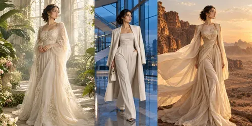 Luminous Femme Editorials generated by chatgpt-image