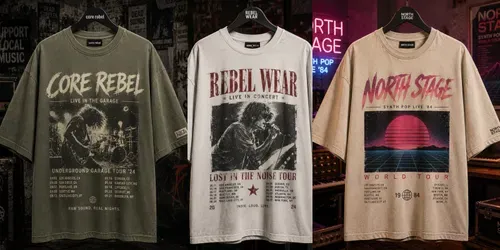 Band Tshirt Mockup Ads generated by chatgpt-image