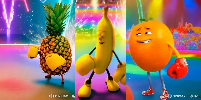 Fruits Fight Showdown In The Boxing Arena generated by undefined