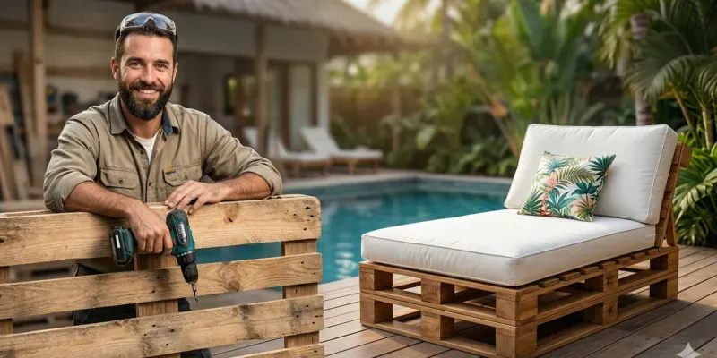 Pallet Furniture Timelapse Builders generated by undefined