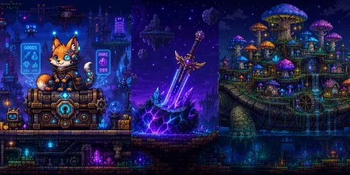 2D Pixel Art Game Asset Generator generated by chatgpt-image