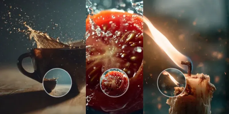 Cinematic Slow Motion Video Shots generated by undefined