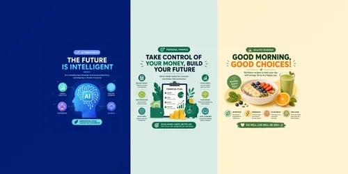 Singleslide Carousel Card News Templates generated by chatgpt-image