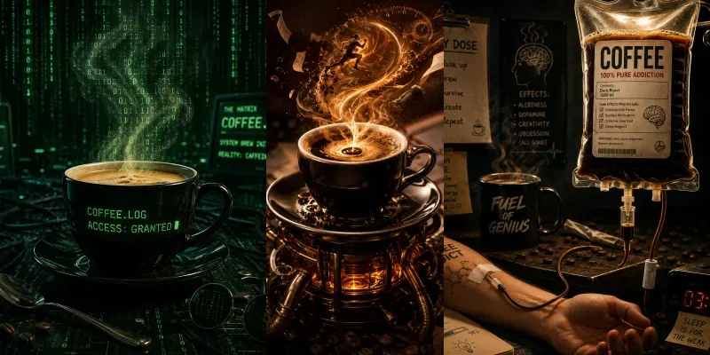 Coffee Story Poster Generator generated by undefined