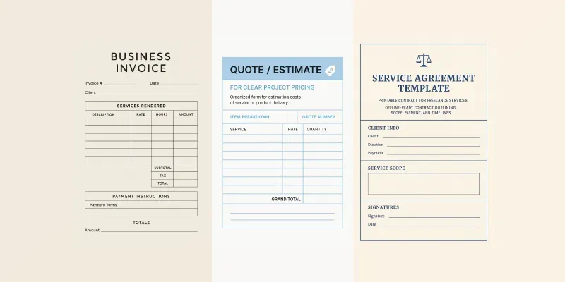 Admin Office Templates generated by undefined