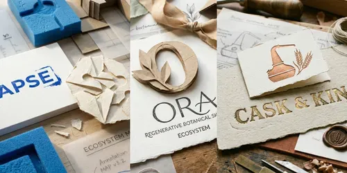 Kinetic Papercraft Brand Sceniuses generated by gemini-image