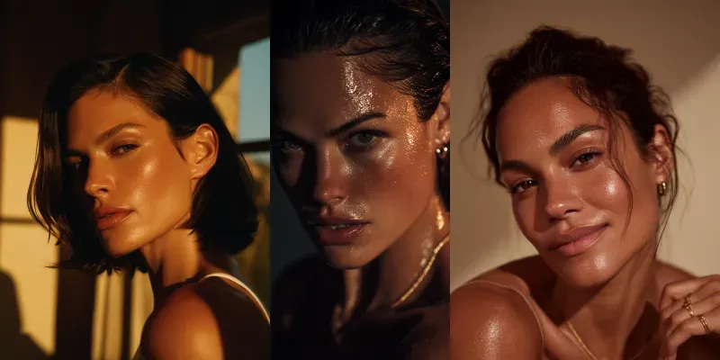 Photoreal Female Fashion Campaigns generated by undefined