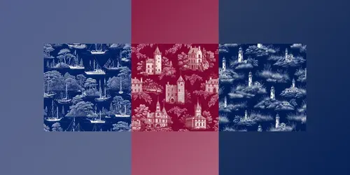 Minimalist Luxury Seamless Patterns generated by midjourney