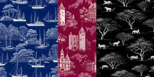 Minimalist Luxury Seamless Patterns generated by midjourney