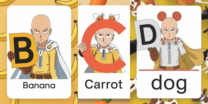 Learn Words With Saitama generated by undefined