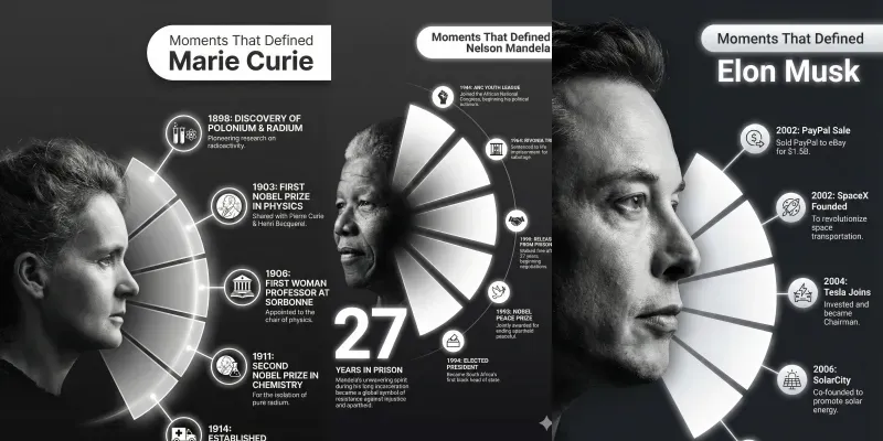 Defining Moments Timeline Posters generated by undefined