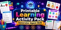 Printable Learning Activity Pack Agent chatgpt-skill skill mini thumbnail