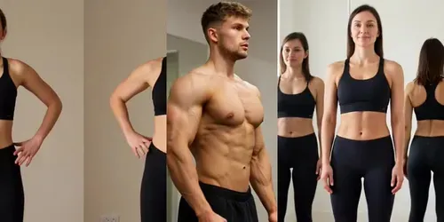 Fitness Progress Photography generated by grok-video