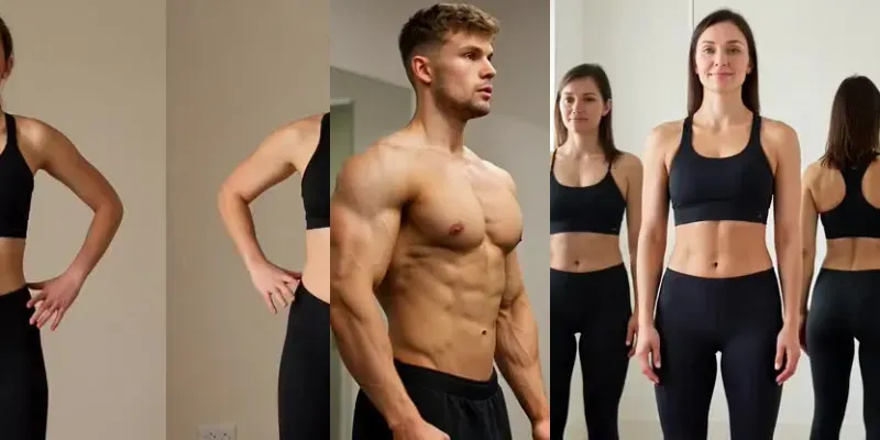 Fitness Progress Photography generated by undefined