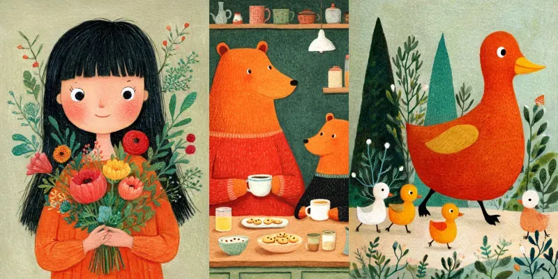 Cozy Storybook Scenes Creators generated by undefined