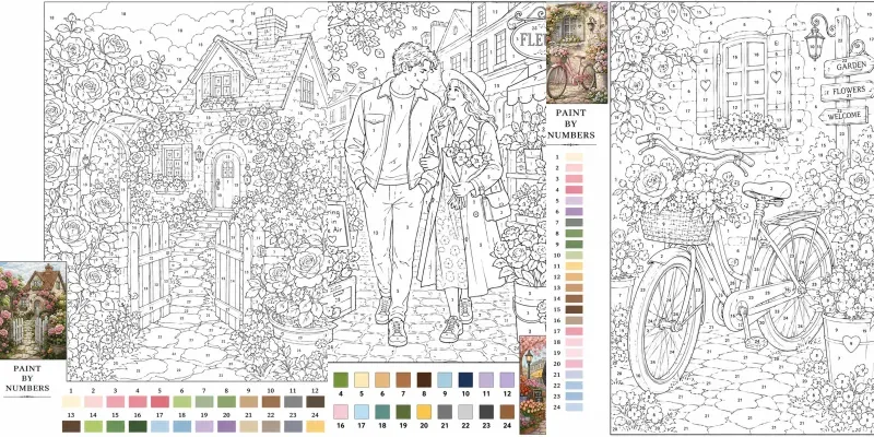 Paint By Numbers Artwork Generator generated by undefined