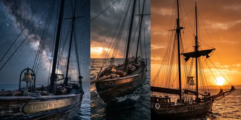 The Nautical Silhouette Series
