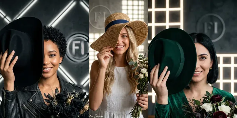 8K Playful Peekaboo Fashion Portraits