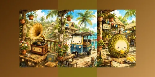 Whimsical Rustic Watercolor Illustrations generated by chatgpt-image