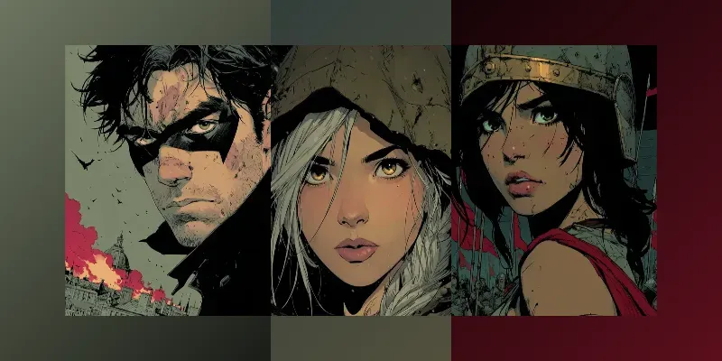 Graphic Novel Realism Portraits generated by undefined