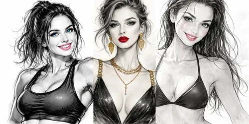 Stylized Sketch Portrait Generator Pros generated by chatgpt-image