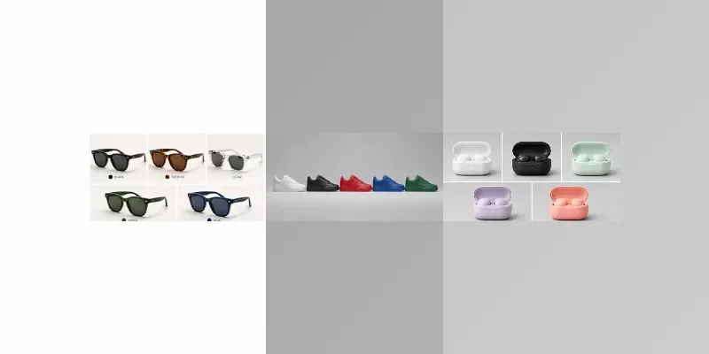 Product Colorway Showcases generated by undefined