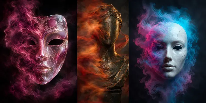 Blur To Sculpture Portraits
