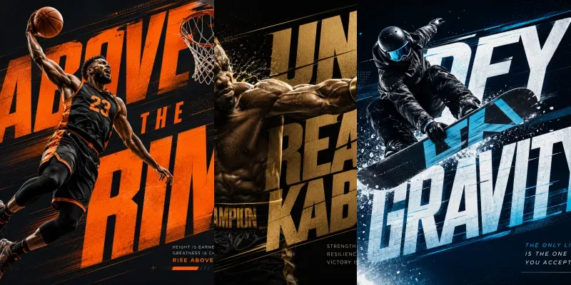 Elite Sports Ad Poster Generator generated by undefined