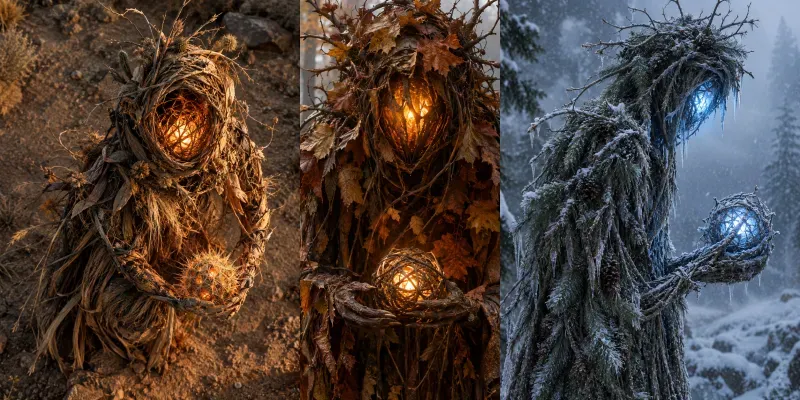 Woven Forest Spirits