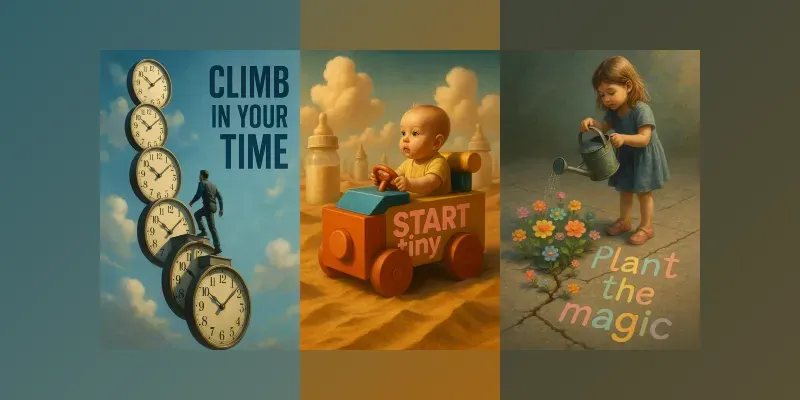 Whimsical Motivation Worlds Posters generated by undefined