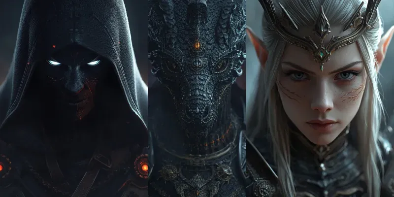 Epic Fantasy Character Portraits