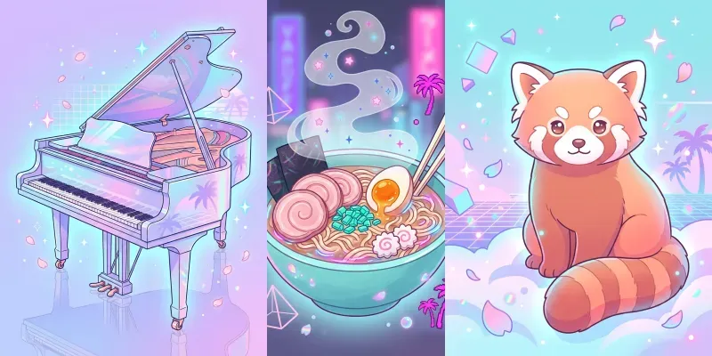 Kawaii Dreamcore Object Generator generated by undefined
