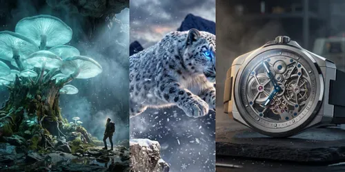 The Zeniths Of Hyper Realistic Art generated by gemini-image