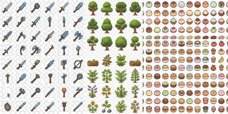 Pro Pixel Art Sprite Sheets generated by undefined