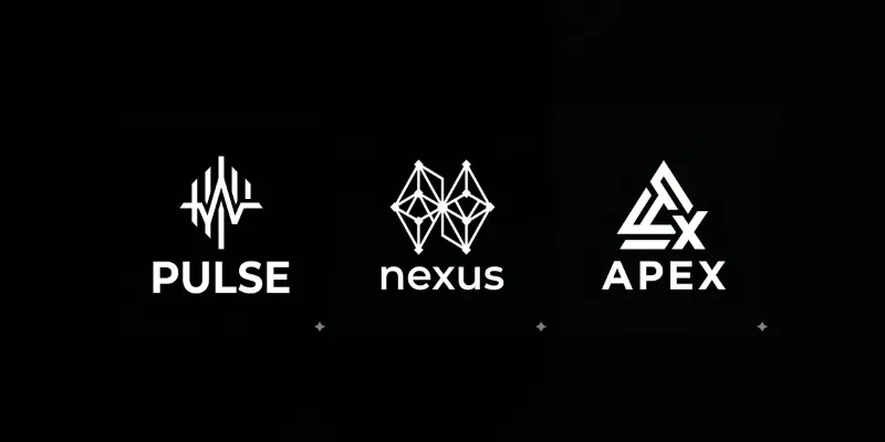 Minimalist Dark Mode Vector Logos generated by undefined