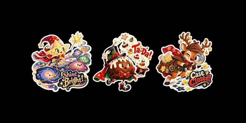 Christmas Impossible Stickers