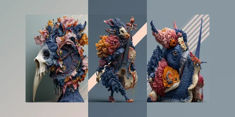 Otherworldly Hybrid Art generated by undefined