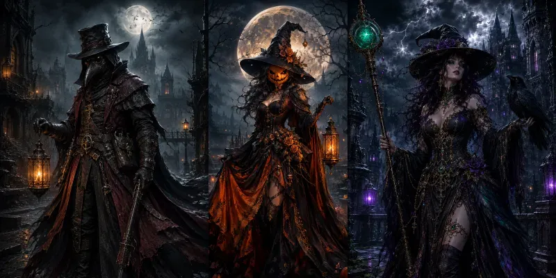 Dark Halloween Creators generated by undefined
