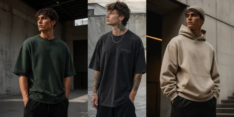 Urban Streetwear Oversized Mockups generated by undefined