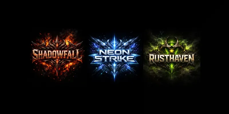 Epic Gamer Typography Engines generated by undefined