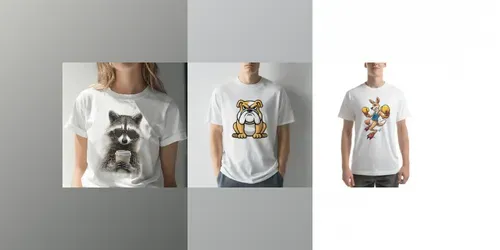 Funny T Shirt Mockups generated by midjourney