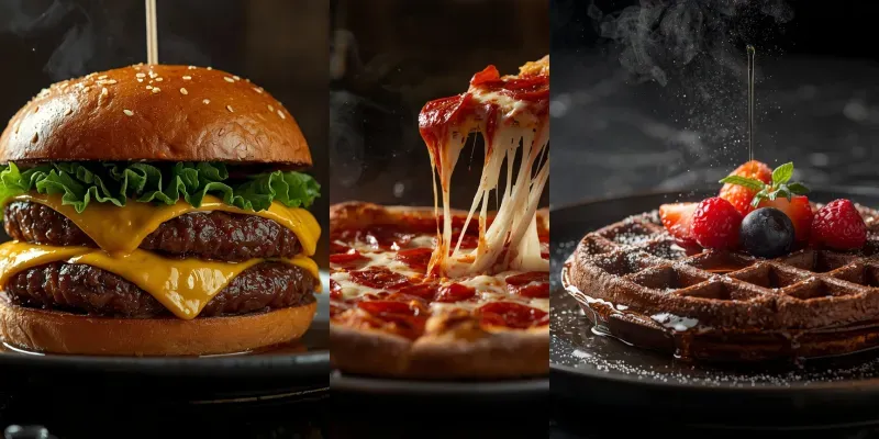 Cinematic Gourmet Food Photography generated by undefined