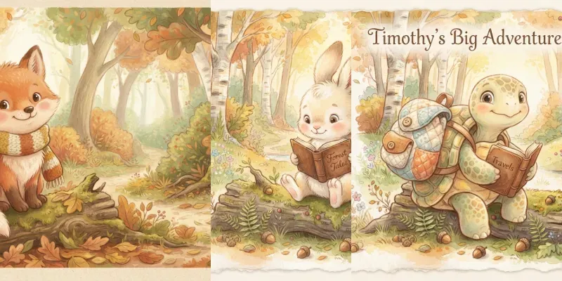 Childrens Character Illustrations generated by undefined