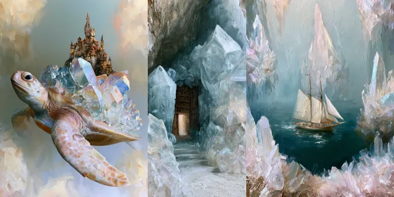 Crystalline Visions generated by undefined