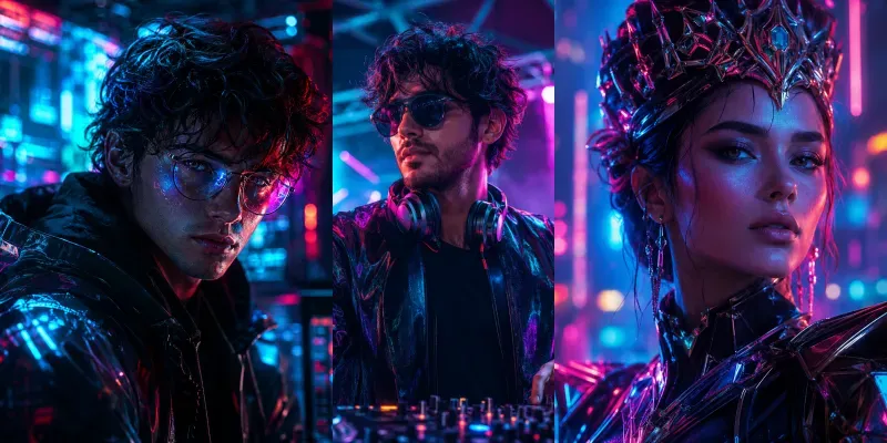 Ultimate Neon Portrait Generator 8K Pro generated by undefined