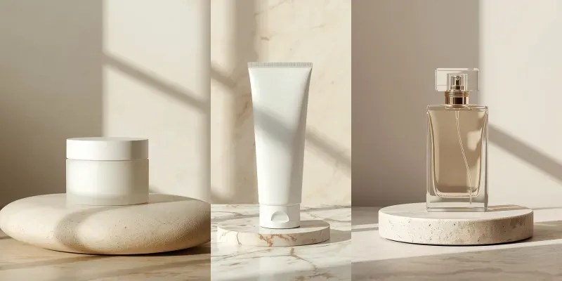 Luxury Cosmetic Mockups Leonardoai generated by undefined